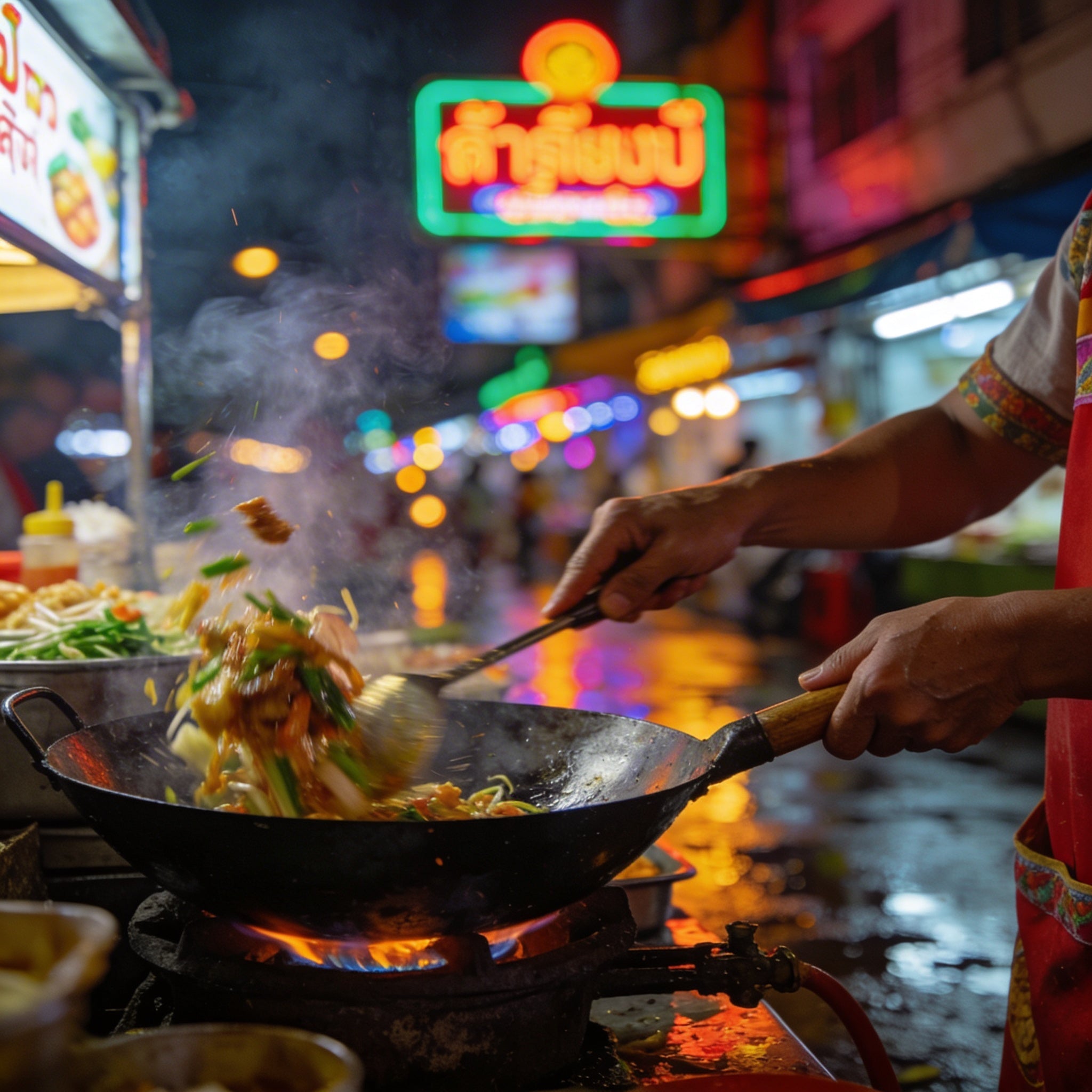Kochbox / Präsentbox Thailand Erlebnis - thailändisches Streetfood selbst kochen - Taste the World in a Box